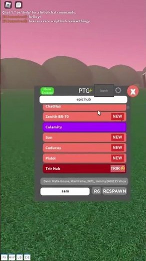 Roblox serverside script showcase PTG/UTG #roblox #serverside #robloxscripts #robloxhack #tds