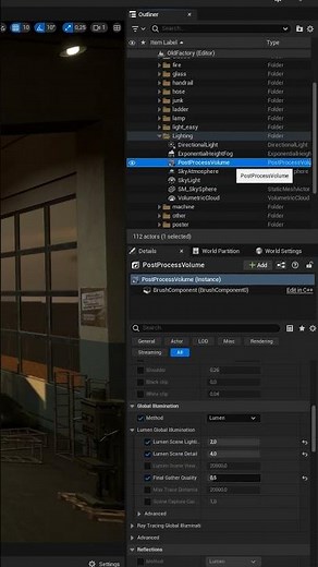 Fix Lumen Light Flickering in Unreal Engine 5 #unrealengine #environment #tips