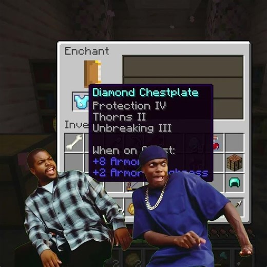 Chestplate enchanting #english #minecraft #minecraftsurvivalseriesepisode1