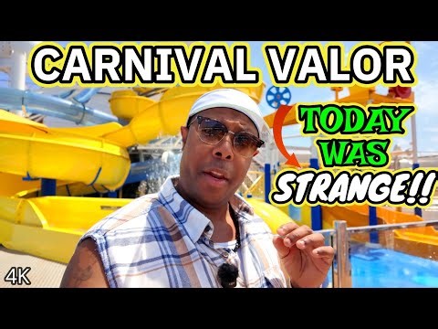 Not A Normal Day on Carnival Valor: Pools Closed, High Winds, Limited Activities!