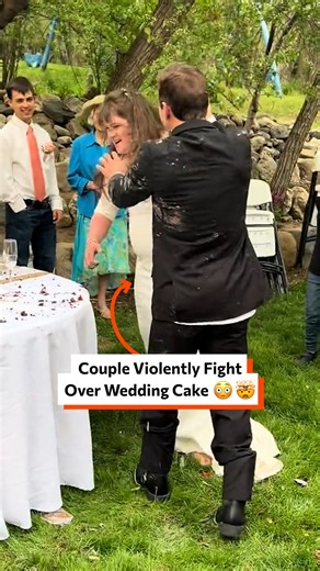 409K views · 227 reactions | Couple violently fight over wedding cake 勞 #fblifestyle #food #cake | Twisted | Facebook