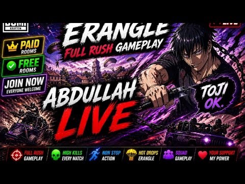 Abdullah live bgmi live wow