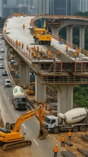 Bridge Explosion in Construction Horror! #BuildBlast #ExplosionFail