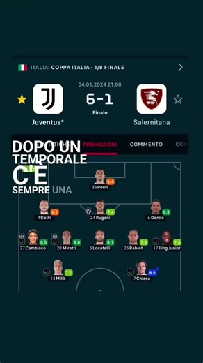 L'Ultima Buona Stagione di Juventus