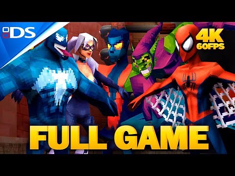 Spider-Man: Web of Shadows (DS) Full Game Walkthrough Gameplay | 4K 60FPS