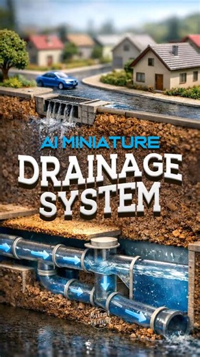 AI Simulation: How Residential Drainage Systems Work