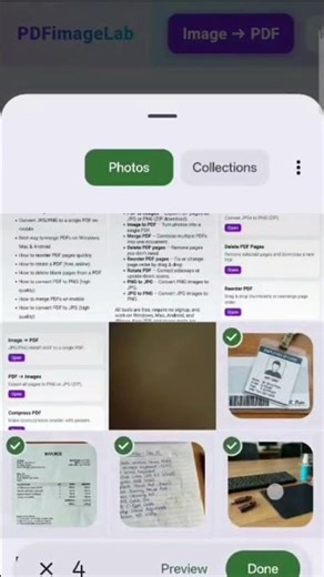 Convert Multiple Images into One PDF (Free)