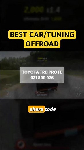 EASY 3 Stars on ALL Offroad Speed Zones/Traps: USE THIS CAR/Tuning (Forza Horizon 6)