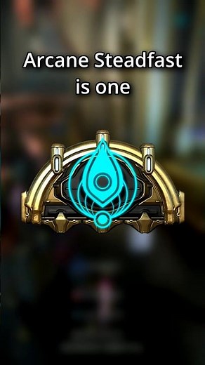 I SLEPT on Arcane Steadfast #shorts #warframe #gaming #streamer #wfcc
