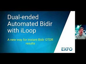 EXFO Dual-ended Automated Bidir with iLoop | Automated Bidirectional iOLM | EXFO iOLM Solution 2023