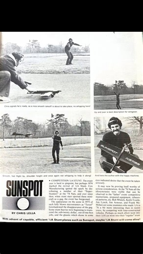 6.3K views · 162 reactions | Sunspot 1/2 A stunt from 1977 # # # #pampaclusa #fbcontrolline #fbreels2025ツ #fblifestylemanagement # #IFLYAMA #pampacl #ControlLine #coxengines #lmcox | PAMPA Control Line | Facebook