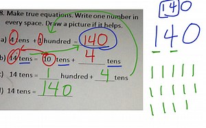 Equations With Place Value Numbers | Educreations