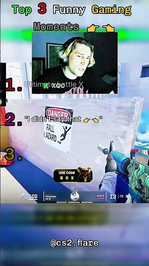 Top 3 Funny Gaming Moments (sleepin on the job is punished)