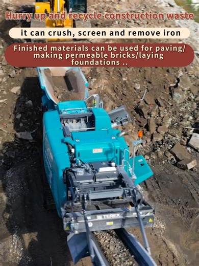 Efficient Mobile Crusher for On-Site Material Processing