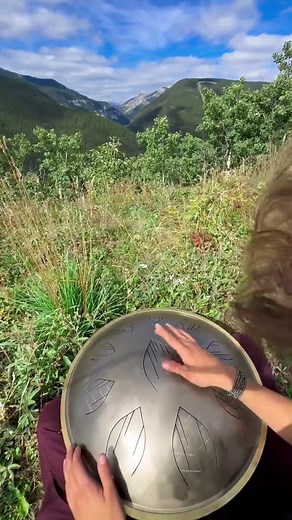 Playing Aria Math from Minecraft on the Infinity Drum | Tongue Drum Music