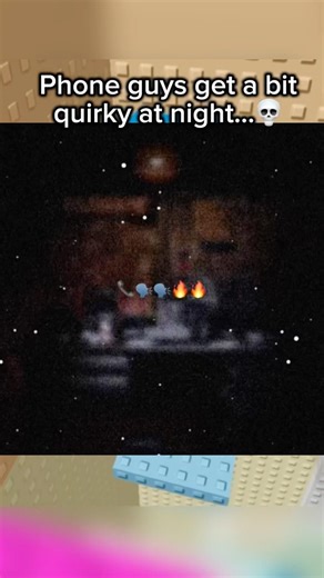 They DO get a bit quirky at night..💀📞 #fnaf #fivenightsatfreddys #roblox #phoneguy