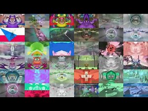 All Gummy Bear Pitch Dropping vs All Gummy Bear Effector