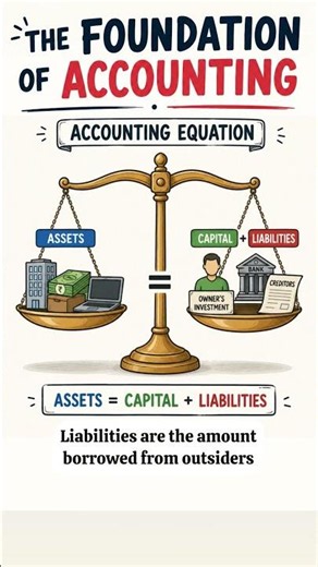 Why does Accounting Equation always BALANCE ? Basic Accounting for Beginners #commercewithpreksha