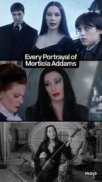 Every Portrayal of Morticia Addams