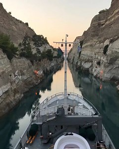 11K views · 670 reactions | The Corinth Canal is one of the oldest...