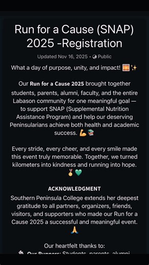 Southern Peninsula College on Reels