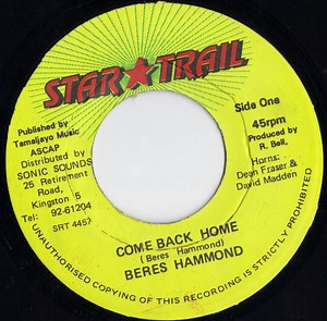 Beres Hammond - Come Back Home