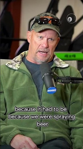 Stone Cold On His Iconic Beer Bath Moment #wwe #stonecold