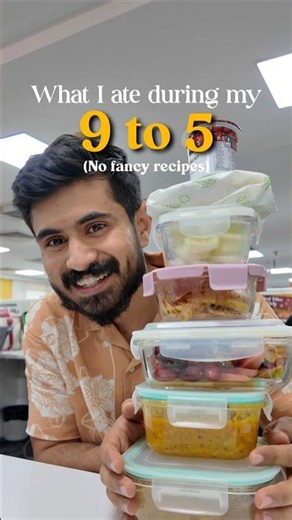 What I ate in my 9 to 5, 115g Protein, No fancy recipes, only homemade food #corporatelife #meals