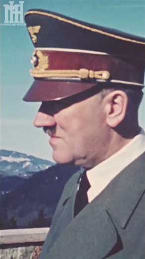 Why did Hitler wear a brown hat?