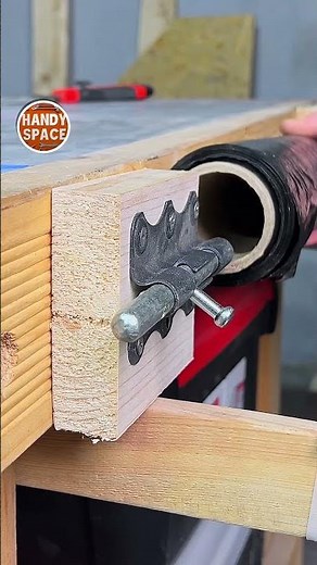 Smart Holder! A Two Slide Bolt Trick for Any Roll! #useful #ideas