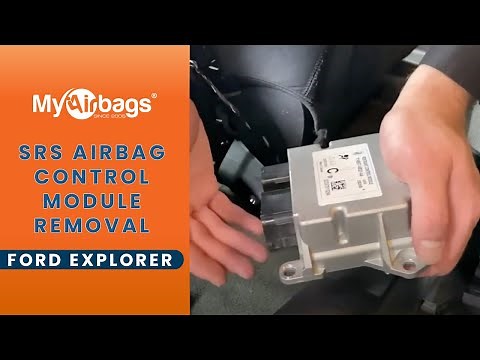 How to Remove SRS Airbag Control Module on a Ford Explorer | MyAirbags