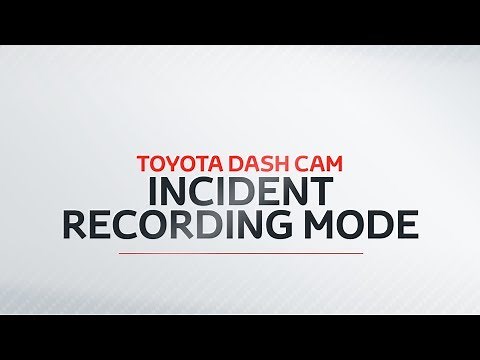 Toyota | Genuine Dash Camera - Parking Surveillance