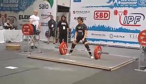 Wei-Ling Chen from Chinese Taipei does it again with a Open deadlift world record of 175kg and Total World record of 407.5kg in the 47kg class!!! #CPWC | International Powerlifting Federation - IPF