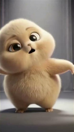 Cute Fluffy Hamster Dancing to "She's a Happy Bamboo" | Funny Animated Shorts @MagicBoxCartoon1