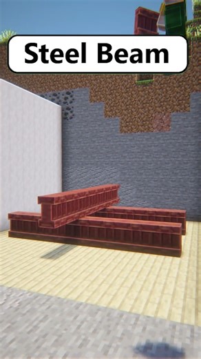 Minecraft Steel Beam Tutorial