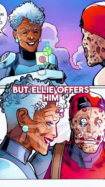 Deadpool and His Daughter: A Marvel Comics Scene