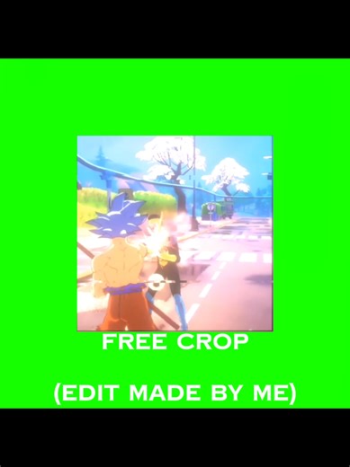 Goku Free Crop Edit: Exciting Transformations