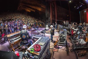 14K views · 524 reactions |  Lift-Off achieved at Red Rocks last weekend! ...with a little help from Horns Bruceby  : Boulder Media House | The String Cheese Incident | Facebook