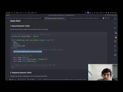 networkRecorder from @seontechnologies/playwright-utils makes it easy