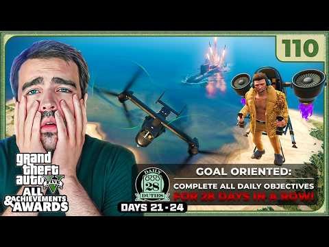 Why is This A Daily Challenge!? - GTA 5 All Awards Part 110 - Full Livestream