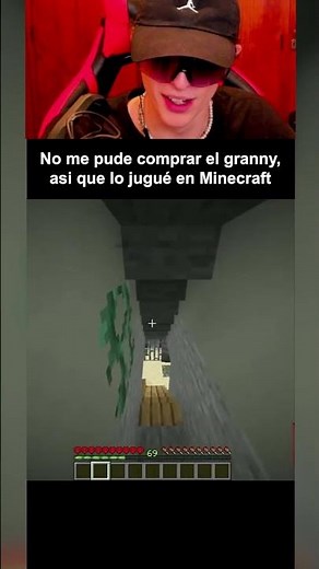 Playing Granny in MINECRAFT😱