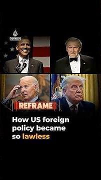 How US foreign policy became so lawless: Jeremy Scahill on Reframe