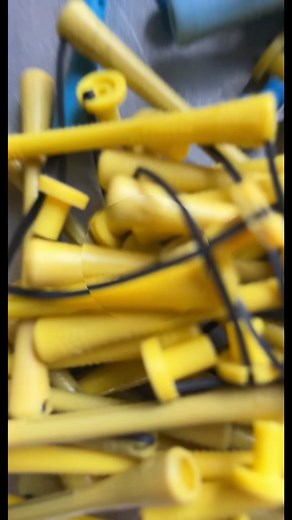 Blue and Yellow Spiral Perm Rod Results