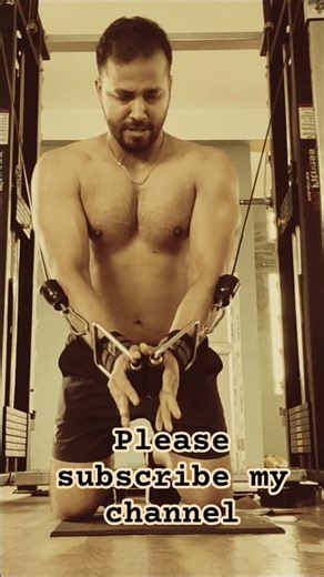 KNEELING CABLE FLYES#shorts#lowerchestworkout#workoutmotivation