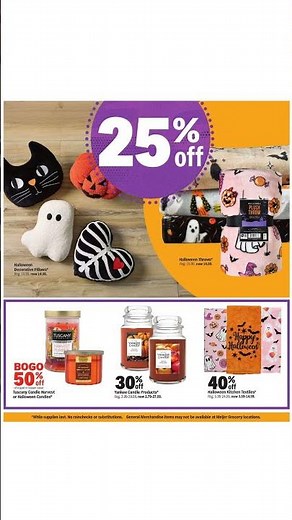 Meijer Halloween treats 10/22 - 10/28