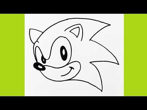 How To Draw Sonic the Hedgehog Tutorial | Beginner Drawing (Step-by-Step)