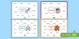 Verbs Other Than Said Display Posters