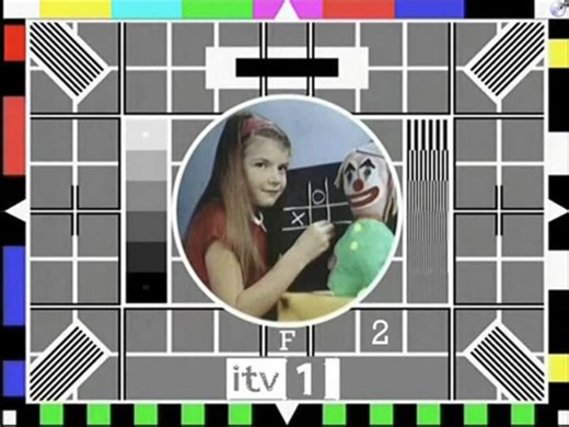 ITV1 Testcard and Daybreak Interval Junction (2