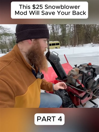 This $25 Snowblower Mod Will Save Your Back