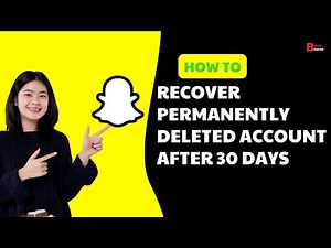 How To Recover Permanently Deleted Snapchat Account After 30 Days (Full Guide)